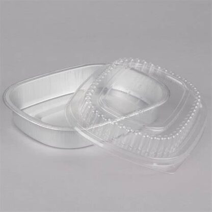 ALUMINUM TAKEOUT TRAYS W/LID - Image 2